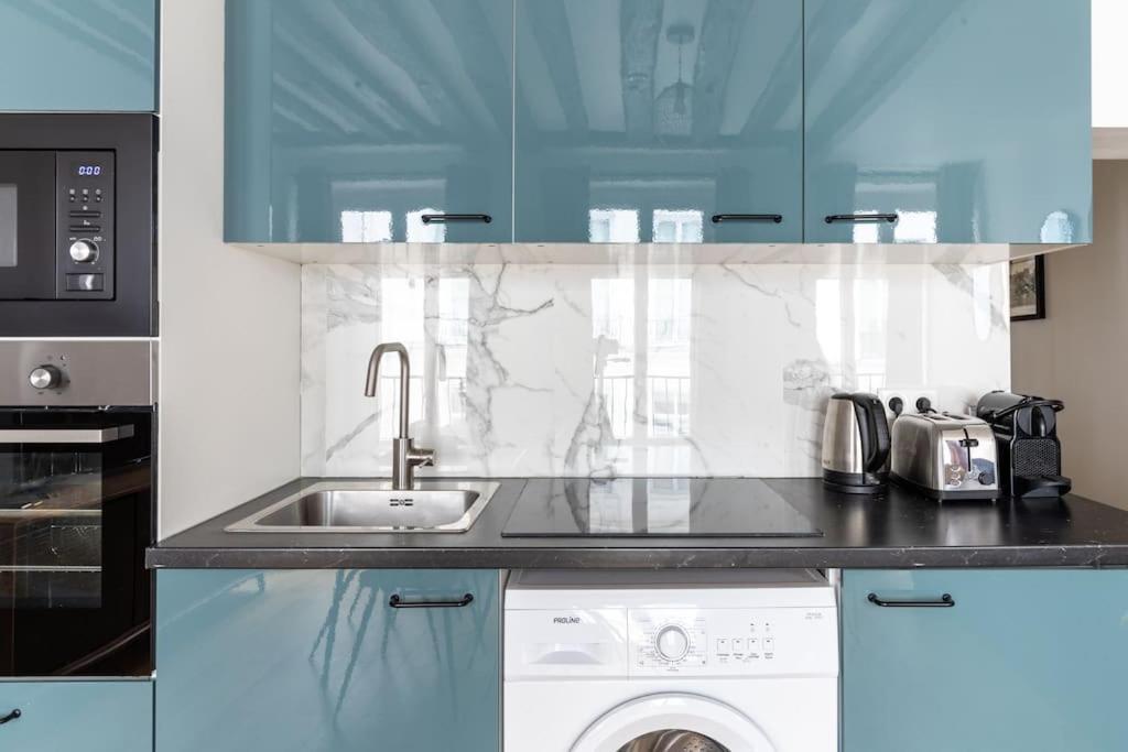 Grands Boulevards 22 : Appartement Cosy 1Br-4P باريس المظهر الخارجي الصورة