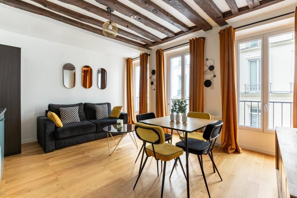Grands Boulevards 22 : Appartement Cosy 1Br-4P باريس المظهر الخارجي الصورة